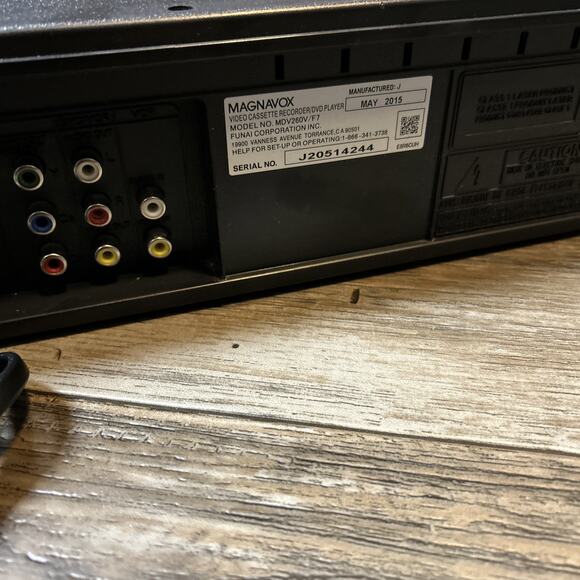 Magnavox MDV260V/F7 DVD/VHS VCR Player Video Cassette Recorder Tested - Picture 4 of 4